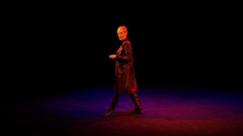 Photo of Charlotte on stage